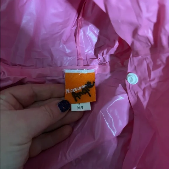Y2K Dora The Explorer Girls Pink Rain Jacket Size M/L - Picture 3 of 7
